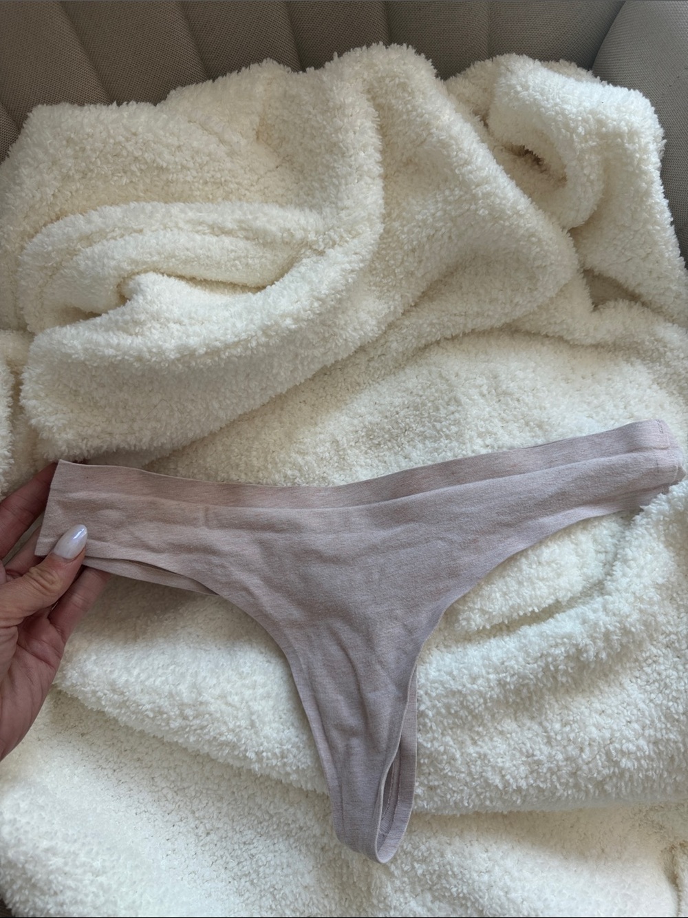 Seamless Nude Thong Panty - Women Intimates